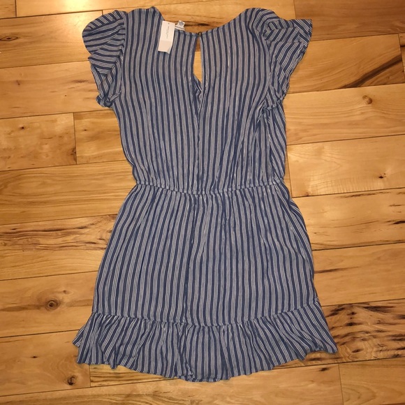 American Eagle Striped Romper - Picture 2 of 3